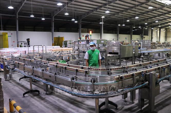 A factory of the Nutifood Binh Duong Co. Ltd in the southern province of Binh Duong. VNA Photo: Dương Chí Tưởng
